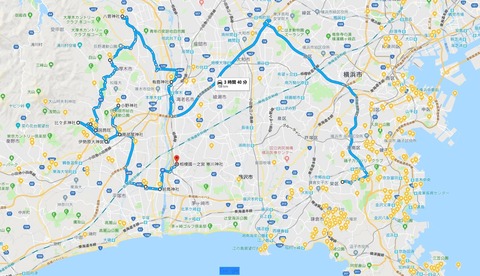 2018年01月02日 訪問先順路 久良岐のよし