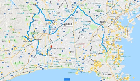 2018年01月02日　訪問先順路　久良岐のよし