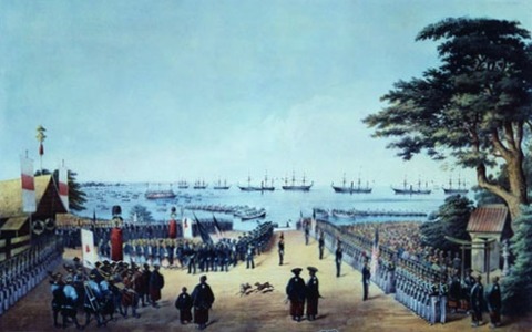 ペリー艦隊の上陸