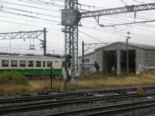 今日の会津若松駅構内北側　キハ４０・キハ４７・キハ４８・キハ１１０系・ＧＶ－Ｅ４００系