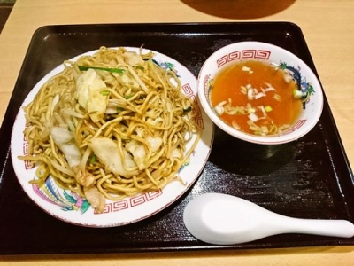 盛りが良く、賑わう食堂＠つぼ半（盛岡市菜園）