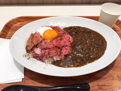 本日のLunch(2019/02/18)ローストビーフ 星 阪急西宮ガーデンズ