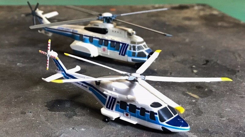 海上保安庁のヘリコプター : フクロムシ＆コブクロムシ怪獣