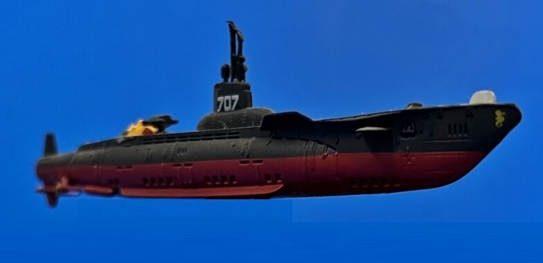 2隻のサブマリン707 : フクロムシ怪獣なんでも研究所