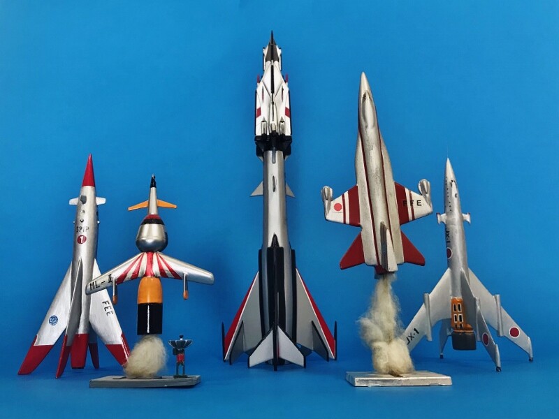 昭和の東宝ロケット大集合 !! : フクロムシ＆コブクロムシ怪獣
