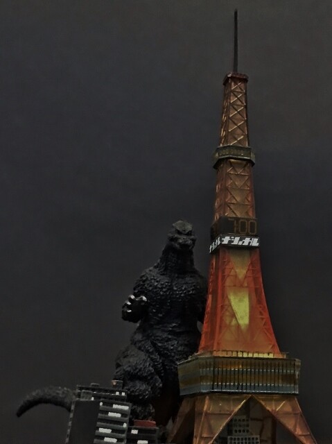 〈新品未使用〉ゴジラ全集Final ゴジラvsキングギドラ（札幌テレビ塔） 新品未使用〉ゴジラ全集Final ゴジラvsキングギドラ（札幌