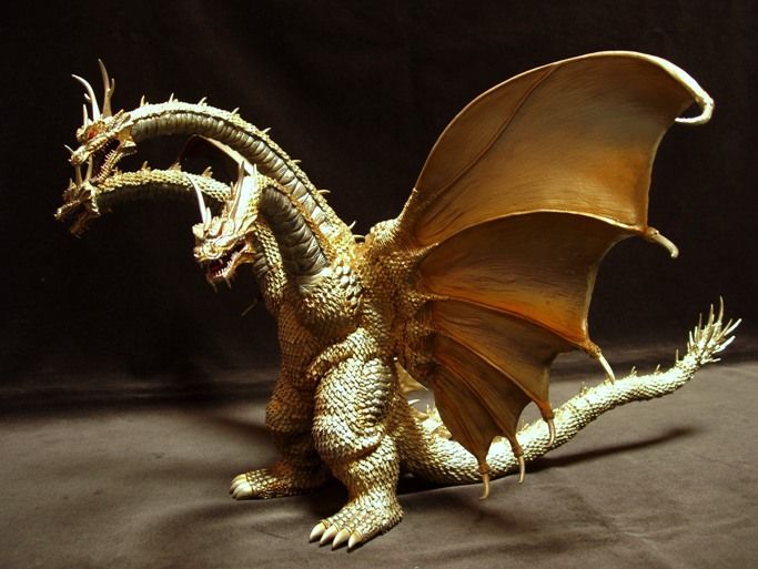 ムービーモンスターシリーズキングギドラ1998 ゴジラムービーモンスターシリーズキングギドラソフビ1998