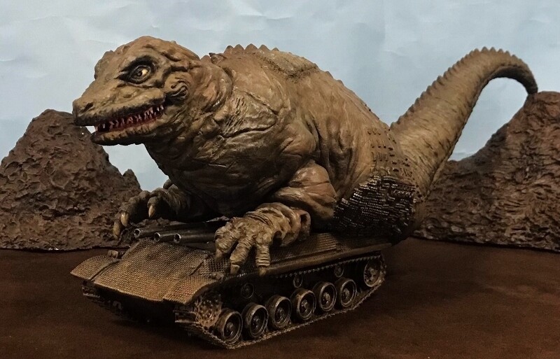 夢工房ハイライト　ウルトラセブン　恐竜戦車　ガレージキット　未組立 ガレージキット - 小森陽一プロダクト