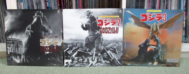 東宝レコード　ゴジラ1・2・3 東宝レコード ゴジラ1・2・3 レコード