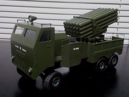 東宝自衛隊兵器大集合その7 『24連装ロケット砲車』 : フクロムシ 