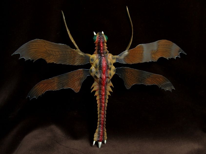 古代トンボ タマゴ⇒メガヌロン⇒メガニューラ : フクロムシ怪獣