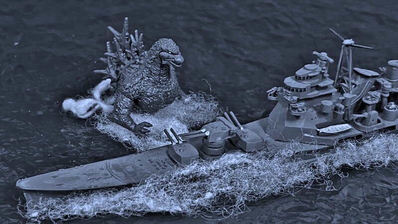 ゴジラ vs 重巡高雄 : フクロムシ＆コブクロムシ怪獣なんでも研究所