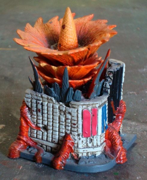 稀有な食玩怪獣 フクロムシ コブクロムシ怪獣なんでも研究所