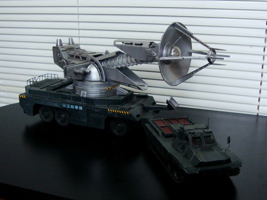 東宝自衛隊殺獣光線車 新世紀合金 陸上自衛隊 70式 メーサー殺獣光線車 (地球破壊指令 ゴジラ