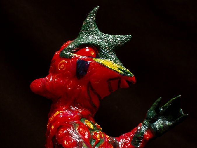 第45話「円盤が来た」サイケ宇宙人 ペロリンガ星人 : フクロムシ怪獣