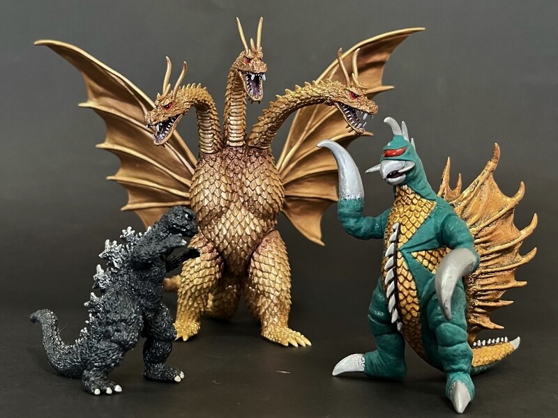 東宝怪獣コレクション　怪獣フィギュア 5体セット Amazon | デアゴスティーニ(Deagostini) 東宝怪獣コレクション