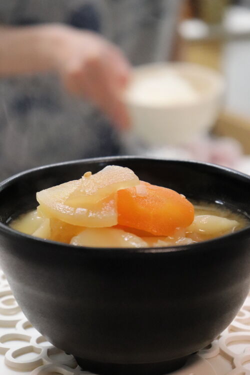 行動食はおむすびです ふくふく食堂 3月の終わり