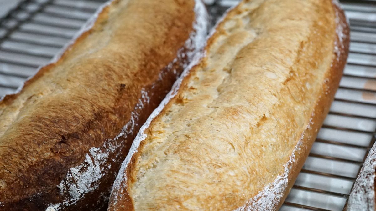 米粉のフランスパンでバインミー Hungry Dungry