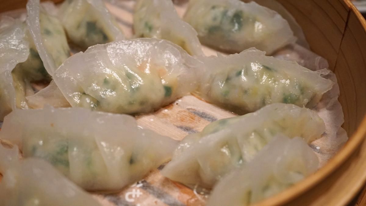 レシピ 中華色々 海老餃子 干煸芦笋 芝麻球 Hungry Dungry
