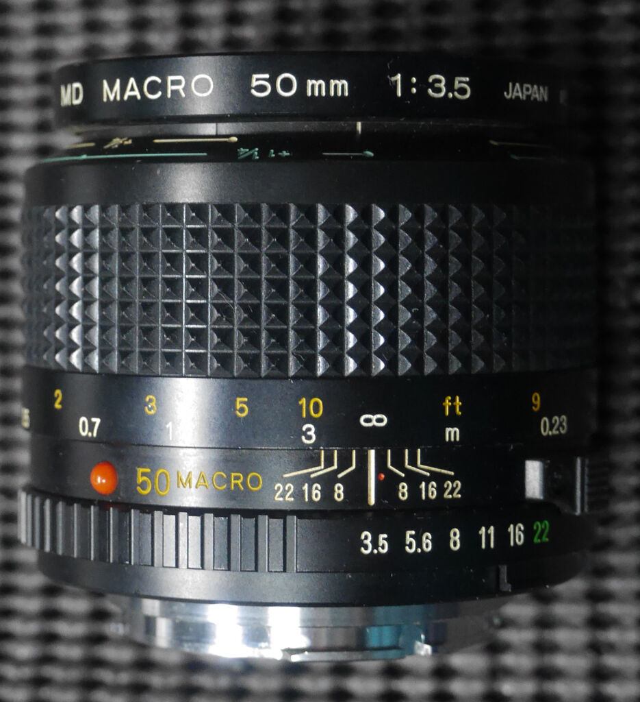 Minolta MD MACRO mm/f3.5 レンズ