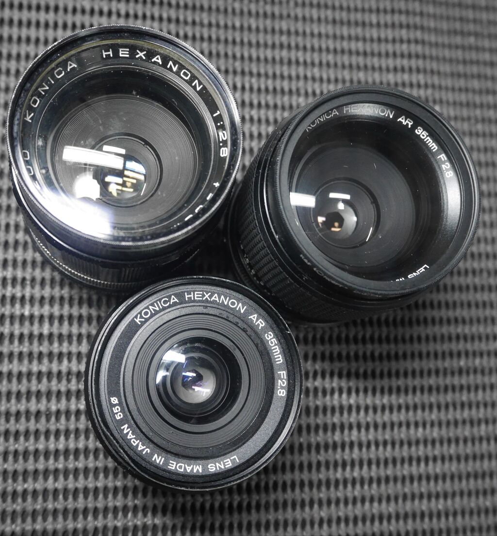 HEXANON 38mm f2.8 改造レンズ　作例アリ HEXANON 38mm f2.8 改造レンズ 作例アリ KONICA HEXANON 30mm F1.9