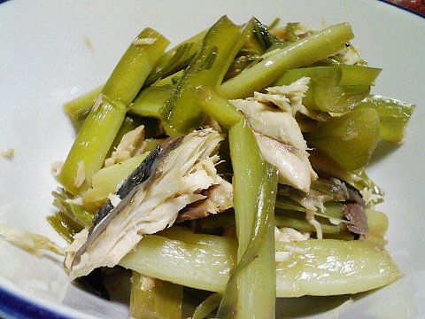 鯖のなまり節と山菜とソウルフード 山形ランチdeウバーレ