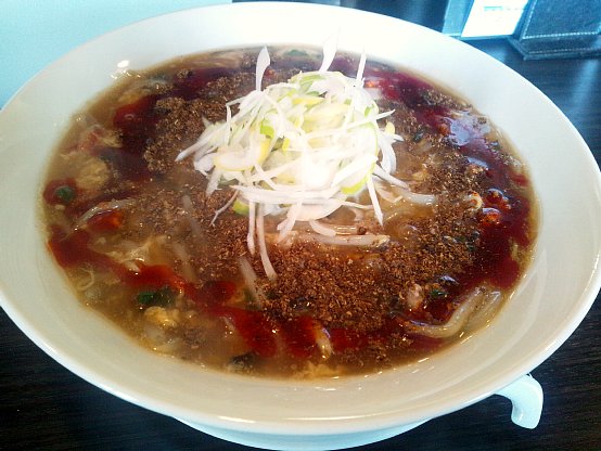 拉麺 勇気 麻で辣だぜ激辛酸辣湯麺hard 仙台市若林区 山形ランチdeウバーレ