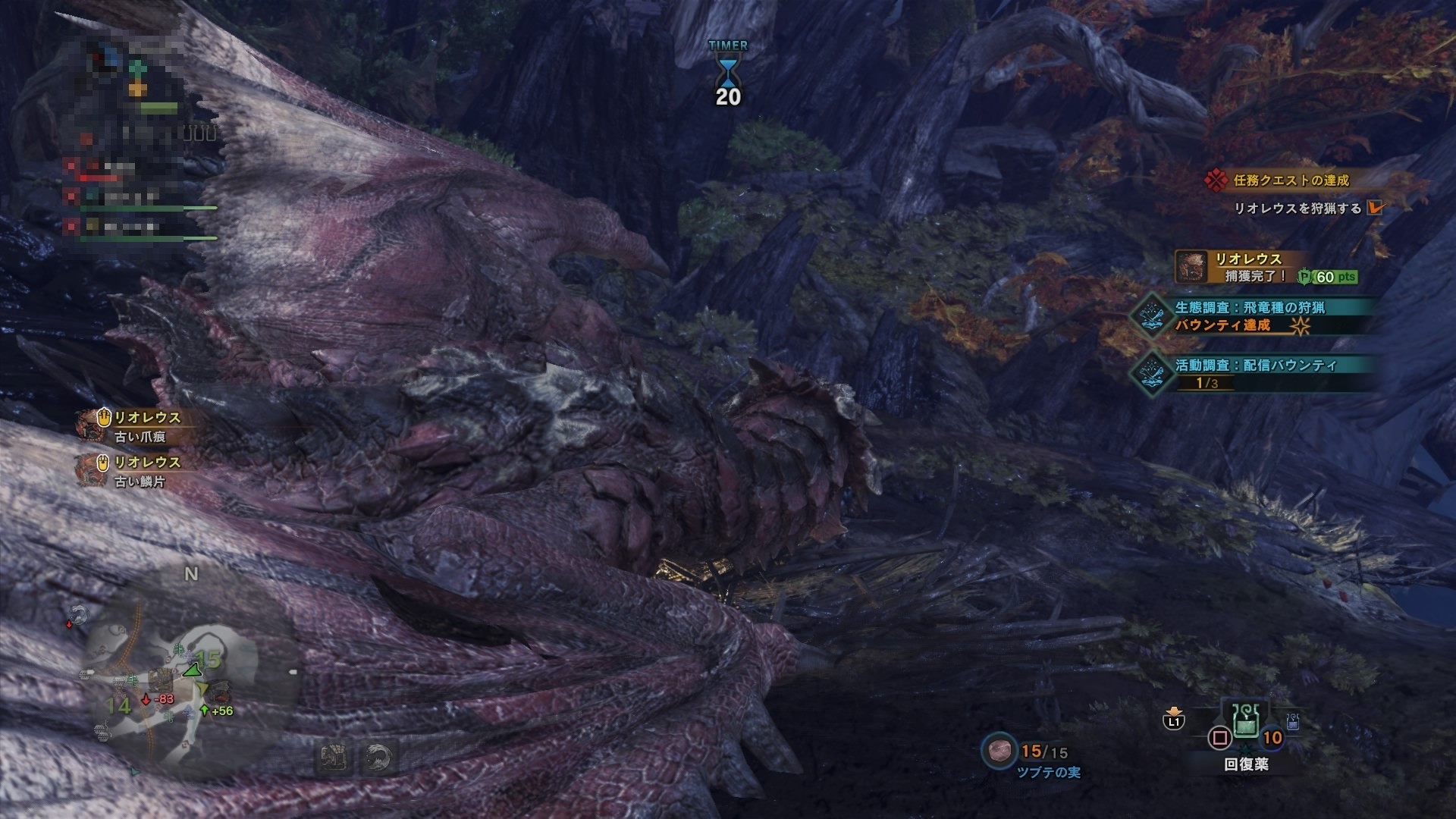 Mhw 火の竜は森の頂 角の竜は砂の底 一日一記事