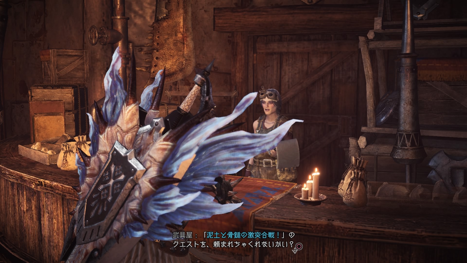 Mhw 泥土と骨鎚の激突合戦 Hr60へ 一日一記事