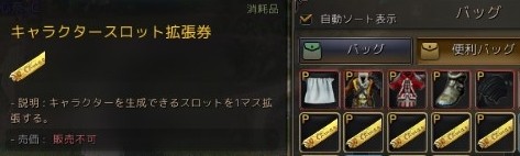 黒い砂漠 キャラクタースロット拡張券の大セールで最大枠まで拡張 一日一記事 黒い砂漠 キャラクタースロット拡張券の大セールで最大枠まで拡張 一日一記事
