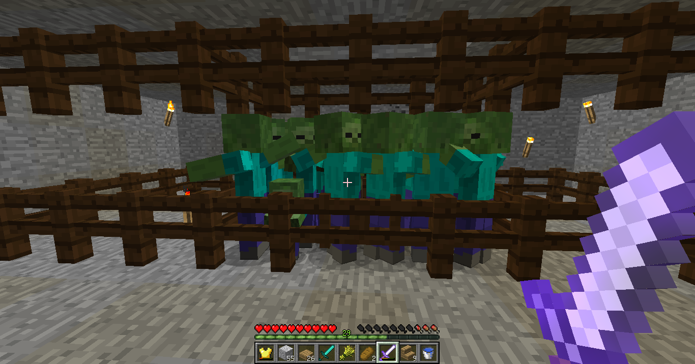 マインクラフト ４８エンチャントテーブルでも使いましょう はっしーのマインクラフト