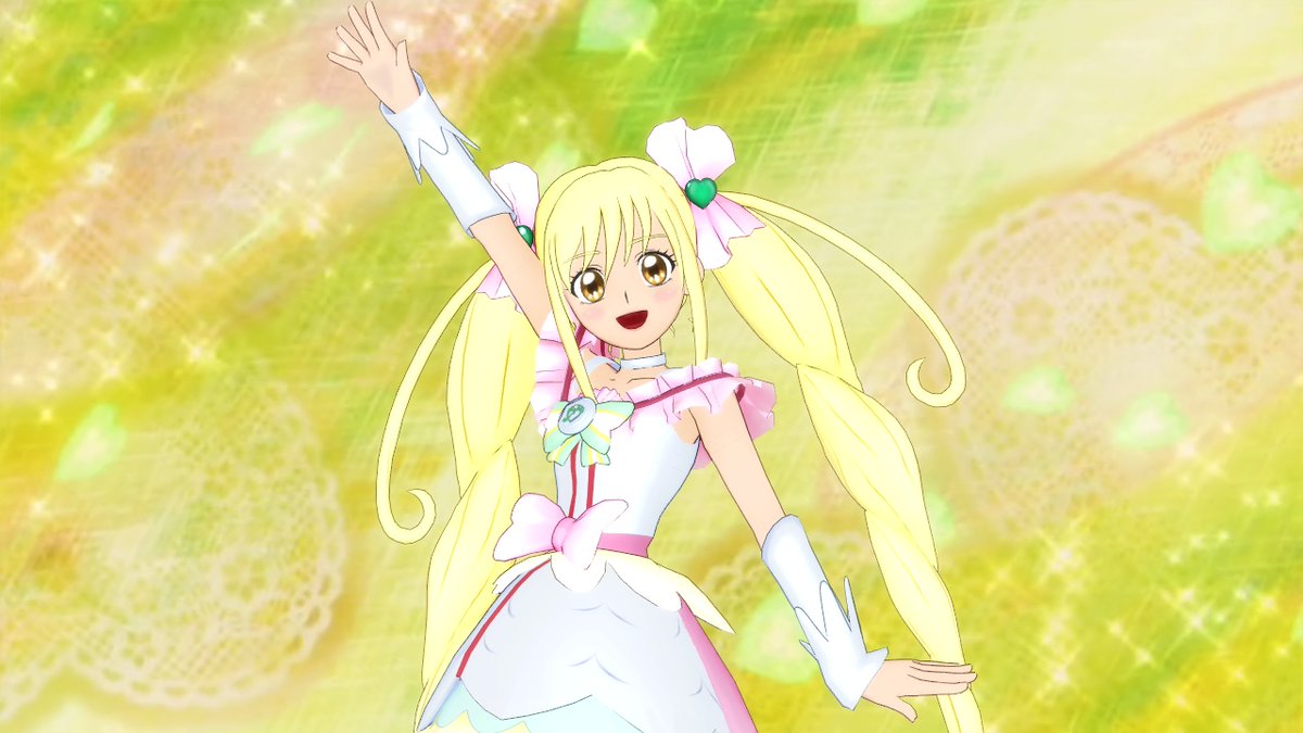 キュアエコーがtvに登場 mmdプリキュア キュアエコーがtvに登場 mmdプリキュア