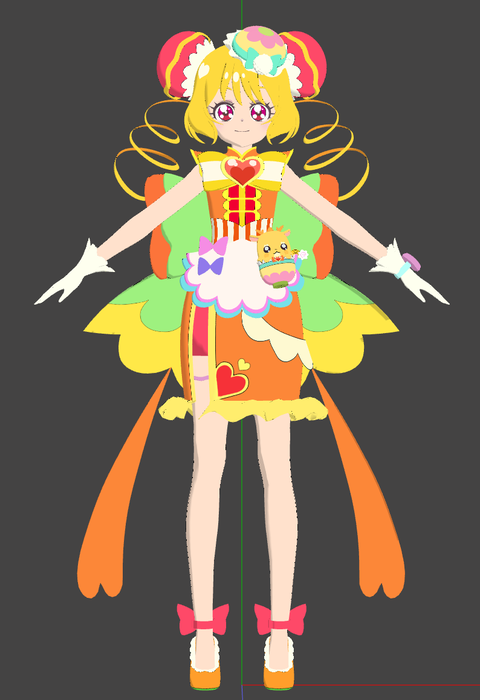 プリキュア キャンバスアート キュアヤムヤム