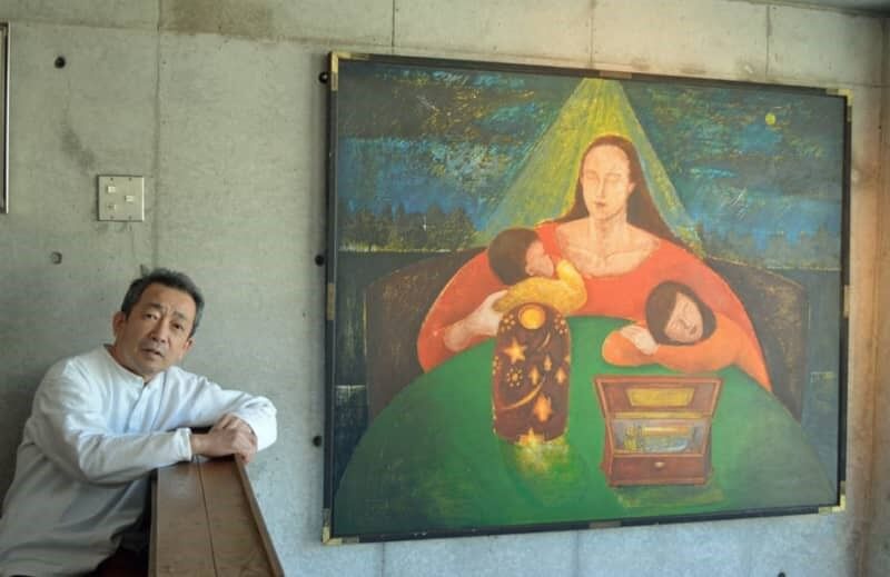 自宅アトリエで岩永睦作品展 : Adam isn 