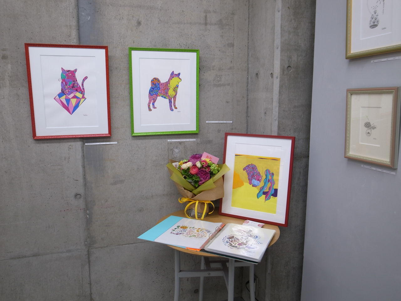 展覧会の案内：郷さとこ作品展 : Adam isn 