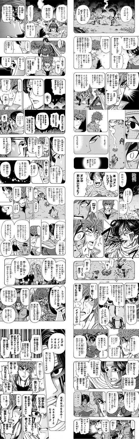 『トリコ』のバトルが面白くなくなったの多分このあたりから
