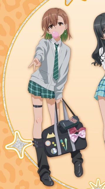 【画像】御坂美琴さん、「平成ギャル」になるwwwwww