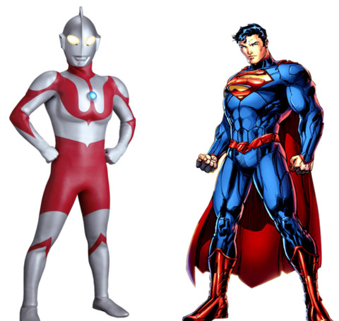 ウルトラマンがスーパーマンのオマージュ作品ってことに今更気づいたんだけど