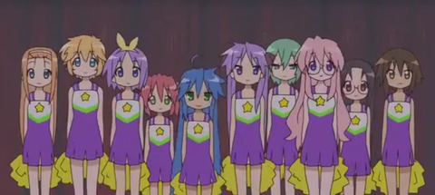 【画像】「らき☆すた」の女の子、今見るとHすぎるｗｗｗ
