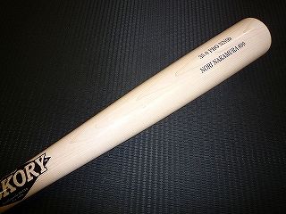 横浜DeNA中村紀洋選手愛用バット オールドヒッコリー NN99