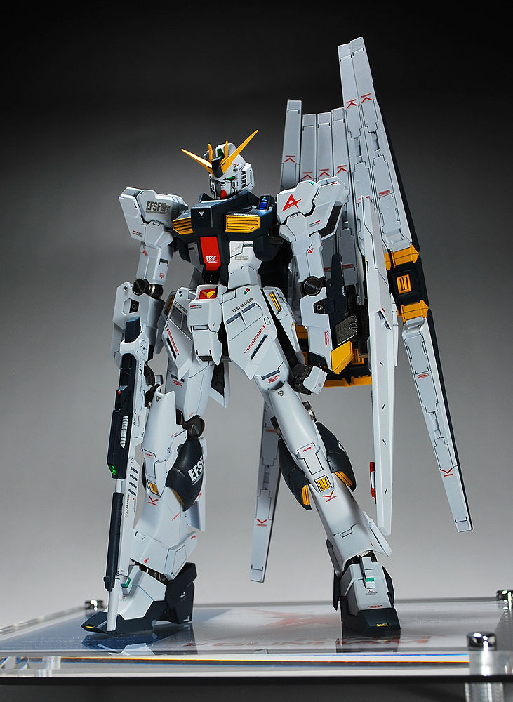RCベルグ　スタジオレックレス　 νガンダム+HWSセット　reckless ニューガンダム キャストキット Yahoo!オークション - RCベルグ