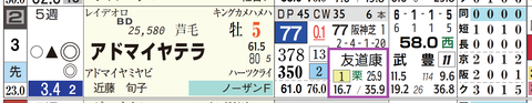 アドマイヤテラ（友道厩舎）