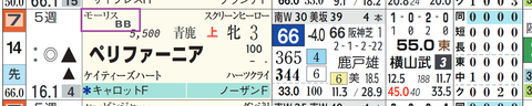 ペリファーニア（モーリス産駒）