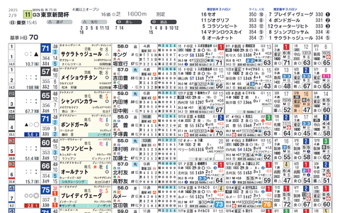 東京新聞杯２