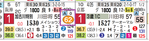 ロードラビリンス（前走）