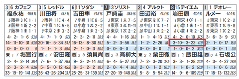 テイエムサウスダン（岩田騎手）