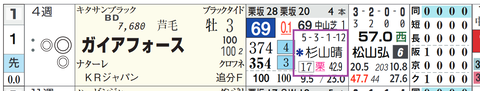 ガイアフォース（杉山厩舎）