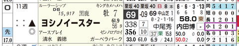ヨシノイースター（「コース実績」）