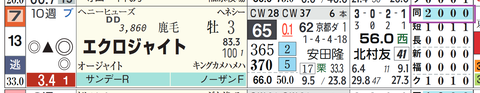 エクロジャイト（「距離実績」）
