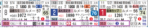 ナムラクレア（上がり）